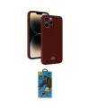 ieg™ iPhone 13 Pro Max Kılıf Vadi Çizgi Prime - Siyah 18D Cam Ekran Koruyucu