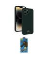 ieg™ iPhone 13 Pro Max Kılıf Vadi Çizgi Prime - Siyah 18D Cam Ekran Koruyucu