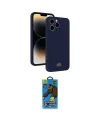 ieg™ iPhone 13 Pro Max Kılıf Vadi Çizgi Prime - Siyah 18D Cam Ekran Koruyucu