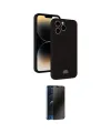 ieg™ iPhone 13 Pro Max Kılıf Vadi Çizgi Prime - Siyah 3D Antistatik Hayalet Cam Ekran Koruyucu