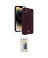 ieg™ iPhone 13 Pro Max Kılıf Vadi Çizgi Prime - Siyah 6D Mat Seramik Hayalet Nano Ekran Koruyucu