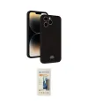 ieg™ iPhone 13 Pro Max Kılıf Vadi Çizgi Prime - Siyah 6D Mat Seramik Hayalet Nano Ekran Koruyucu