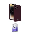 ieg™ iPhone 13 Pro Max Kılıf Vadi Çizgi Prime - Siyah Bilvis 5in1 5D Magic Hayalet Cam Ekran Koruyucu