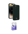 ieg™ iPhone 13 Pro Max Kılıf Vadi Çizgi Prime - Siyah Bilvis 5in1 5D Magic Hayalet Cam Ekran Koruyucu