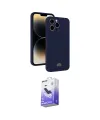 ieg™ iPhone 13 Pro Max Kılıf Vadi Çizgi Prime - Siyah Bilvis 5in1 5D Magic Hayalet Cam Ekran Koruyucu