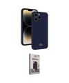 ieg™ iPhone 13 Pro Max Kılıf Vadi Çizgi Prime - Siyah Bilvis Hayalet Cam Ekran Koruyucu