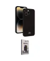 ieg™ iPhone 13 Pro Max Kılıf Vadi Çizgi Prime - Siyah Bilvis Hayalet Cam Ekran Koruyucu