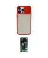 ieg™ iPhone 13 Pro Max Kılıf Vadi Çizgi - Şeffaf 360 Full Body Arka Koruyucu