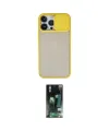 ieg™ iPhone 13 Pro Max Kılıf Vadi Çizgi - Şeffaf 360 Full Body Arka Koruyucu