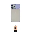 ieg™ iPhone 13 Pro Max Kılıf Vadi Çizgi - Şeffaf Maxco Cam Ekran Koruyucu