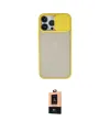 ieg™ iPhone 13 Pro Max Kılıf Vadi Çizgi - Şeffaf Maxco Cam Ekran Koruyucu