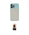 ieg™ iPhone 13 Pro Max Kılıf Vadi Çizgi - Şeffaf Maxco Cam Ekran Koruyucu