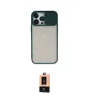 ieg™ iPhone 13 Pro Max Kılıf Vadi Çizgi - Şeffaf Maxco Cam Ekran Koruyucu