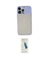 ieg™ iPhone 13 Pro Max Kılıf Vadi Çizgi - Şeffaf Pasifik Cam Ekran Koruyucu