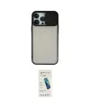 ieg™ iPhone 13 Pro Max Kılıf Vadi Çizgi - Şeffaf Pasifik Cam Ekran Koruyucu