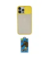 ieg™ iPhone 13 Pro Max Kılıf Vadi Çizgi - Siyah 18D Cam Ekran Koruyucu