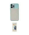 ieg™ iPhone 13 Pro Max Kılıf Vadi Çizgi - Siyah 6D Mat Seramik Hayalet Nano Ekran Koruyucu