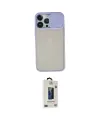 ieg™ iPhone 13 Pro Max Kılıf Vadi Çizgi - Siyah Bilvis Hayalet Cam Ekran Koruyucu