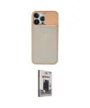 ieg™ iPhone 13 Pro Max Kılıf Vadi Çizgi - Siyah Bilvis Hayalet Cam Ekran Koruyucu