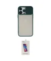 ieg™ iPhone 13 Pro Max Kılıf Vadi Çizgi - Siyah Joko 5D Cam