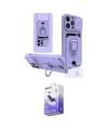 ieg™ iPhone 13 Pro Max Kılıf Vadi Form Prime - Siyah Bilvis 5in1 5D Magic Hayalet Cam Ekran Koruyucu