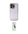 ieg™ iPhone 13 Pro Max Kılıf Vadi Minimal - Şeffaf Pasifik Cam Ekran Koruyucu
