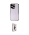 ieg™ iPhone 13 Pro Max Kılıf Vadi Minimal - Siyah Bilvis 3D Cam Ekran Koruyucu