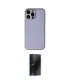 ieg™ iPhone 13 Pro Max Kılıf Yadigar Klasik - Siyah 3D Antistatik Hayalet Cam Ekran Koruyucu