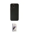 ieg™ iPhone 13 Pro Max Kılıf Yadigar Klasik - Siyah Bilvis 3D Mat Cam Ekran Koruyucu
