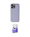 ieg™ iPhone 13 Pro Max Kılıf Yadigar Klasik - Siyah Bilvis 5in1 5D Magic Hayalet Cam Ekran Koruyucu