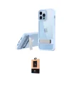 ieg™ iPhone 13 Pro Max Kılıf Yadigar Yansıma - Şeffaf Maxco Cam Ekran Koruyucu