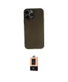 ieg™ iPhone 13 Pro Max Kılıf Yadigar Yansıma Serisi - Şeffaf Maxco Cam Ekran Koruyucu