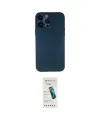 ieg™ iPhone 13 Pro Max Kılıf Yadigar Yansıma Serisi - Şeffaf Pasifik Cam Ekran Koruyucu