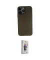 ieg™ iPhone 13 Pro Max Kılıf Yadigar Yansıma Serisi - Siyah Bilvis 3D Cam Ekran Koruyucu