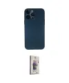 ieg™ iPhone 13 Pro Max Kılıf Yadigar Yansıma Serisi - Siyah Bilvis 3D Cam Ekran Koruyucu