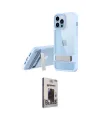 ieg™ iPhone 13 Pro Max Kılıf Yadigar Yansıma - Siyah Bilvis Hayalet Cam Ekran Koruyucu