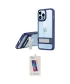 ieg™ iPhone 13 Pro Max Kılıf Yadigar Yansıma - Siyah Joko 5D Cam