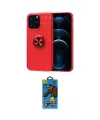 ieg™ iPhone 13 Pro Max Kılıf Yankı Form Prime - Siyah 18D Cam Ekran Koruyucu