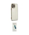 ieg™ iPhone 13 Pro Max Kılıf Yankı Serisi - Şeffaf Pasifik Cam Ekran Koruyucu