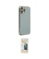 ieg™ iPhone 13 Pro Max Kılıf Yankı Serisi - Siyah 6D Mat Seramik Hayalet Nano Ekran Koruyucu