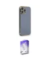 ieg™ iPhone 13 Pro Max Kılıf Yankı Serisi - Siyah Bilvis 5in1 3D Magic Cam Ekran Koruyucu