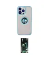 ieg™ iPhone 13 Pro Max Kılıf Yörünge Çizgi - Şeffaf 360 Full Body Arka Koruyucu