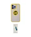 ieg™ iPhone 13 Pro Max Kılıf Yörünge Çizgi - Şeffaf Pasifik Cam Ekran Koruyucu