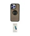 ieg™ iPhone 13 Pro Max Kılıf Yörünge Çizgi - Şeffaf Pasifik Cam Ekran Koruyucu
