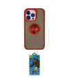 ieg™ iPhone 13 Pro Max Kılıf Yörünge Çizgi - Siyah 18D Cam Ekran Koruyucu
