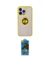 ieg™ iPhone 13 Pro Max Kılıf Yörünge Çizgi - Siyah 18D Cam Ekran Koruyucu