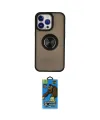 ieg™ iPhone 13 Pro Max Kılıf Yörünge Çizgi - Siyah 18D Cam Ekran Koruyucu