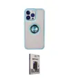 ieg™ iPhone 13 Pro Max Kılıf Yörünge Çizgi - Siyah Bilvis Hayalet Cam Ekran Koruyucu