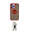ieg™ iPhone 13 Pro Max Kılıf Yörünge Çizgi - Siyah Bilvis Hayalet Cam Ekran Koruyucu
