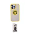 ieg™ iPhone 13 Pro Max Kılıf Yörünge Çizgi - Siyah Bilvis Hayalet Cam Ekran Koruyucu